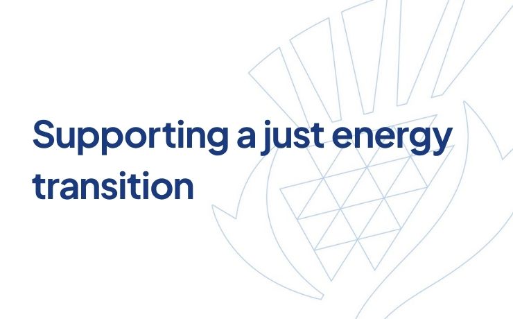 Supporting a just energy transition