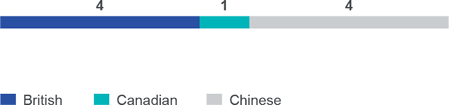 nationality of directors